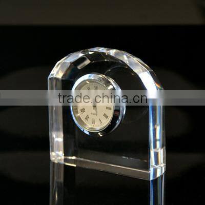 2016 decorative crystal wall clock for gift