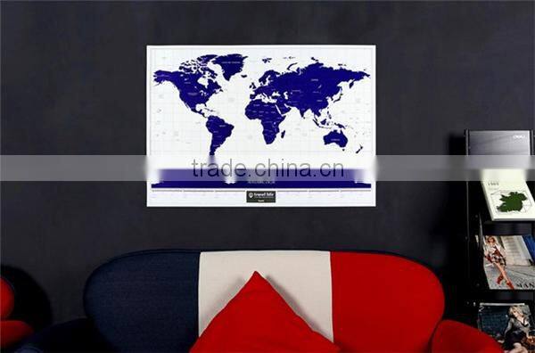 CT-543 Popular waterproof LED bright flashlight world Star Map travel light world map