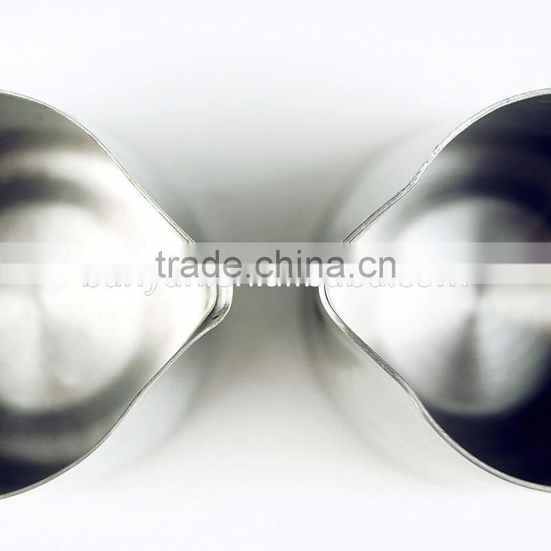 Stainless Steel Milk Pour Pot Cup Mug Frothing Pitcher with Measurements
