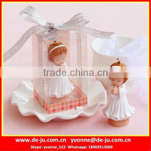 Eco- Friendly Small Angel Shaped Handmade Art Candle