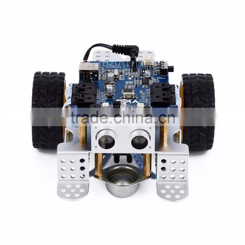 DIY Funny Creative Smart Programmable Robot Kit, Multi-functional Intelligent Early Educational Toy Robot Car For Kids