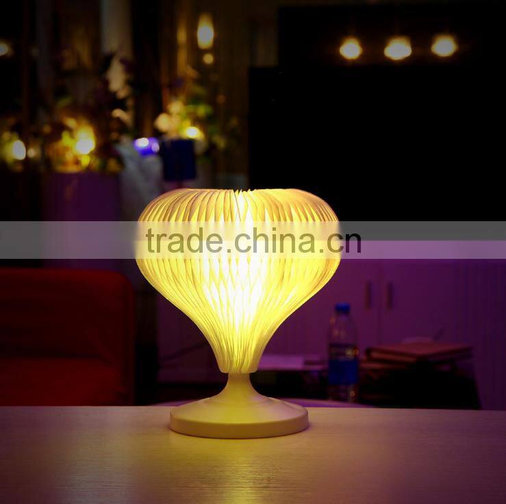 Creative Various Seven Colorfully LED Table Lamp, Beautiful Atmospheres Night Light for Bedroom