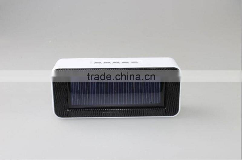 Manufacturers supply new arrive outdoor solar panels charge speaker solar wireless Bluetooth card speaker