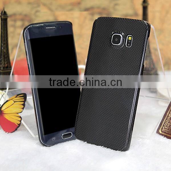 Carbon fiber mobile cover case , carbon fiber phone case for samsung S6 / S6 Edge