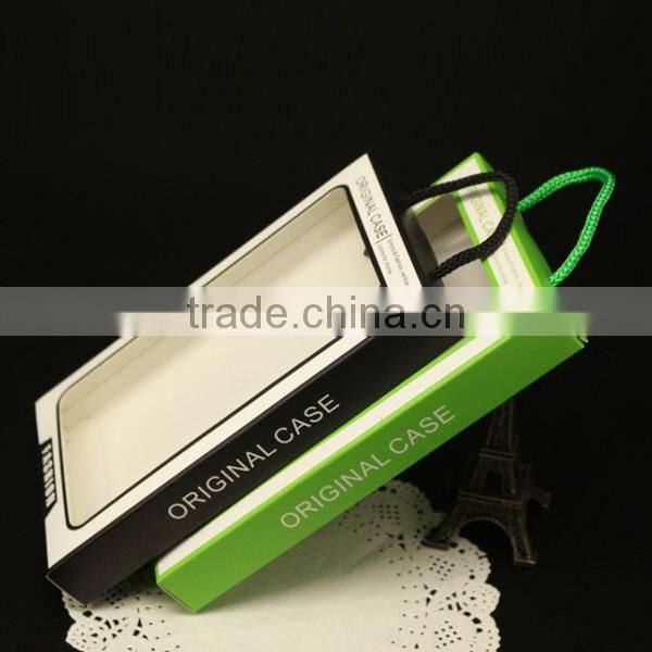 High-end black packaging mobile case, cartons packaging for iphone mobile phone case