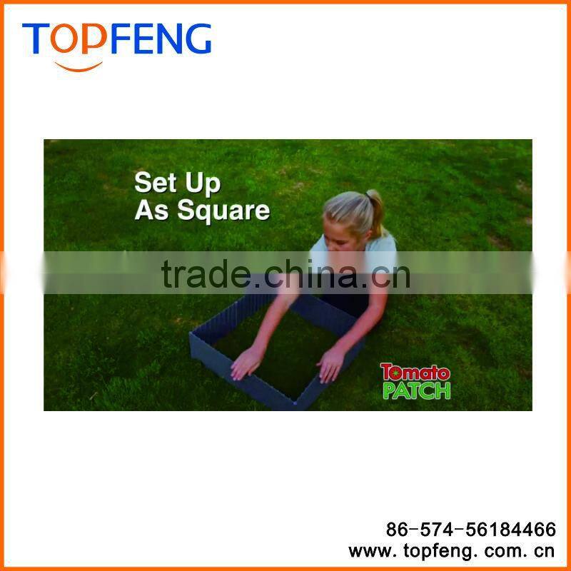 Tomato Patch/ Plant Fence No Rot PVC Composite Flower Window Box (10PCS)