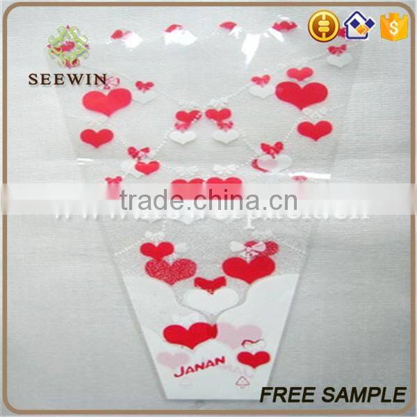 transparent bopp film tattoo flower sleeves