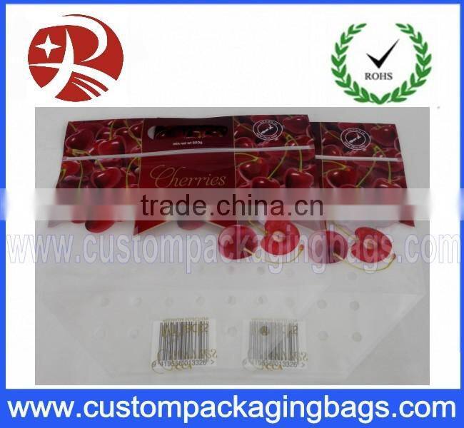 Zip Lock Bottom Gusset Fruit Vegetable Laminated Bunch Bag