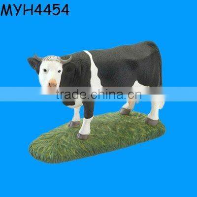 Ceramic spotted dolphin statue