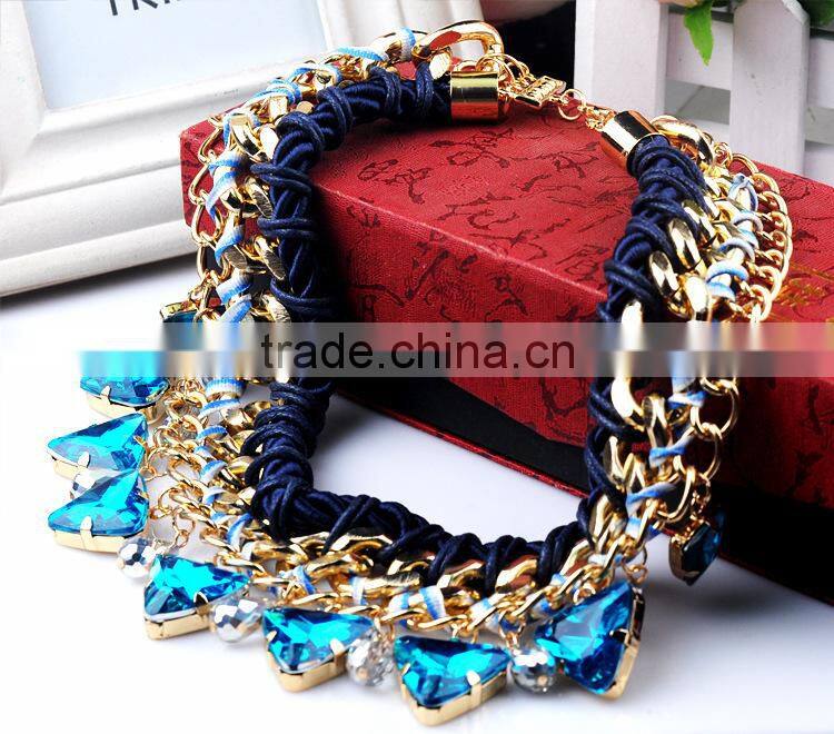 2015 hot sale new style women fashion alloy jewelry necklace