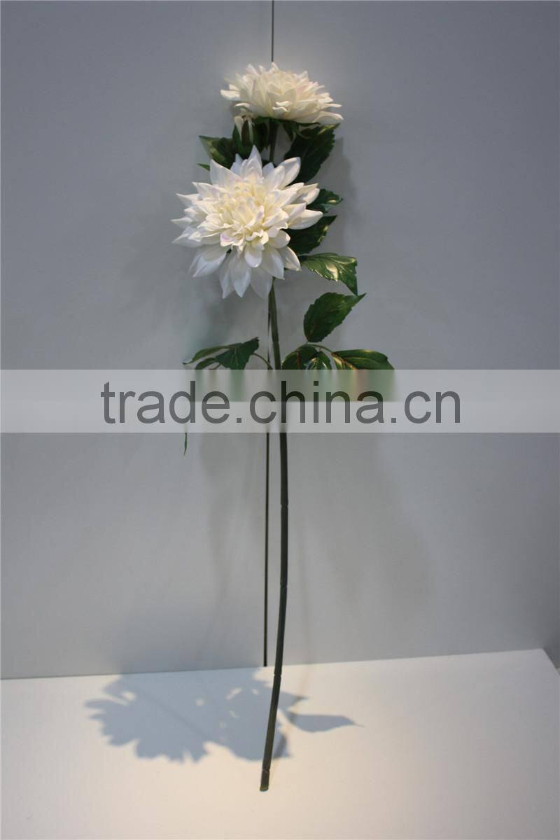 home decoration brand name artificial flowers fabric chrysanthemum
