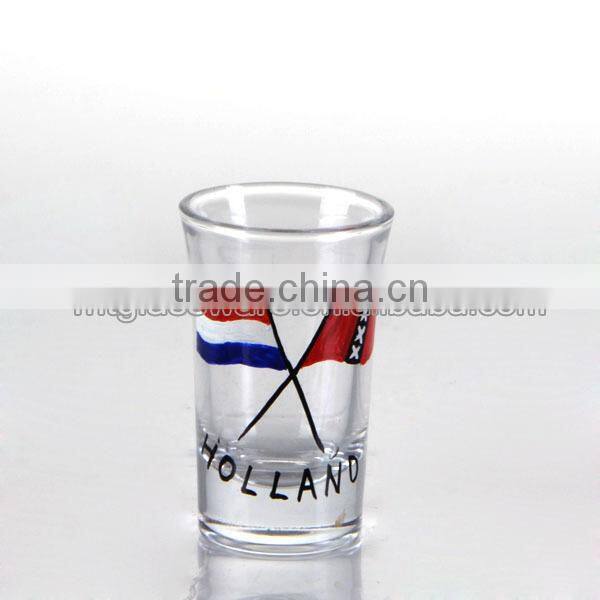 Hand Paint Tequila shot glass cup
