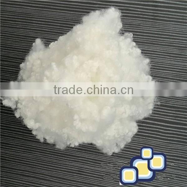 100% polyester fiber recycled 7D RW fiber for spinning