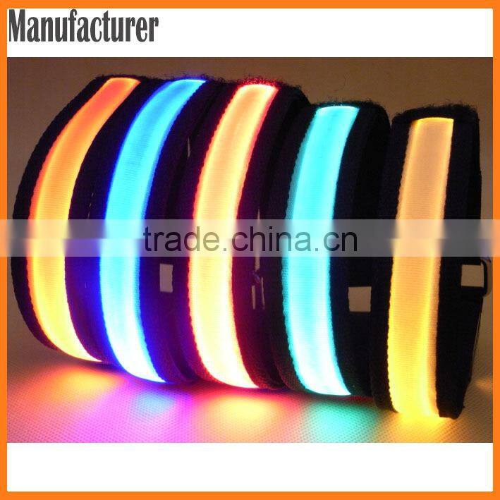 Cycling Jogging Walking Running Sport Reflective Flashing LED Armband