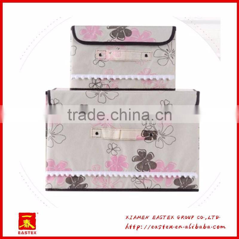 High quality oxford cloth cut cartoon sundries storage Box