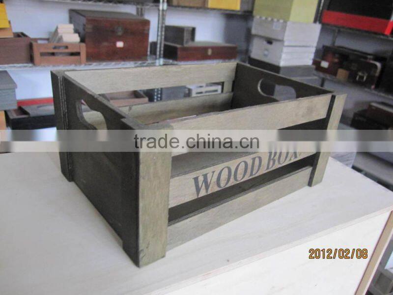 Ancient wholesale colorful wooden gift boxes