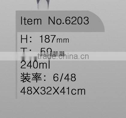 Round clear glass wine cups in cheap price