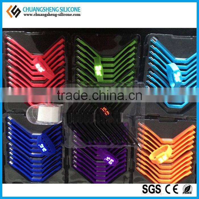 Smart design silicone phone watch bracelet