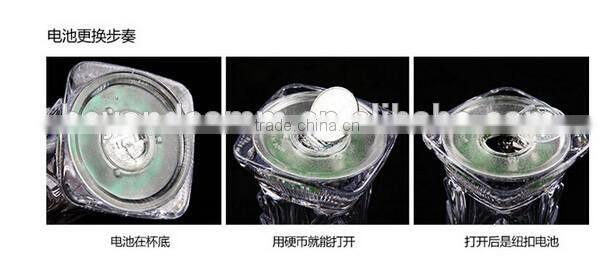 Party Decoration Led Multicolor Glow Bottle Coaster