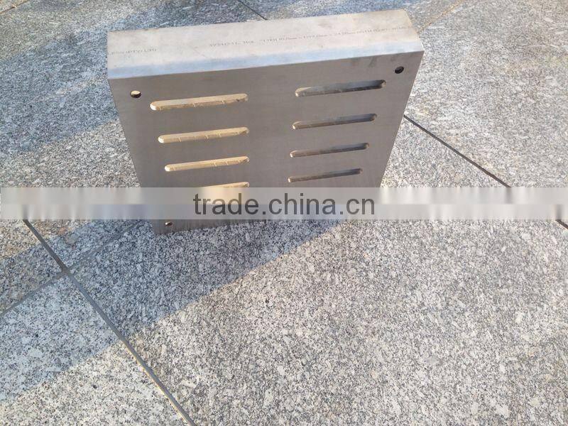 Factory price heavy duty stainless steel pavement drain cover