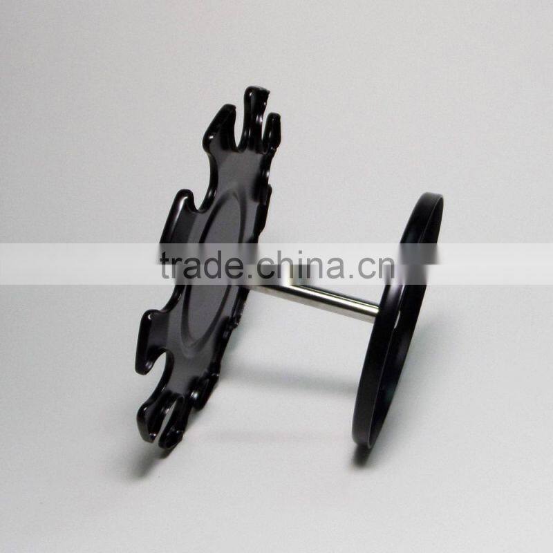 Quality office all metal 10pcs stamp holder