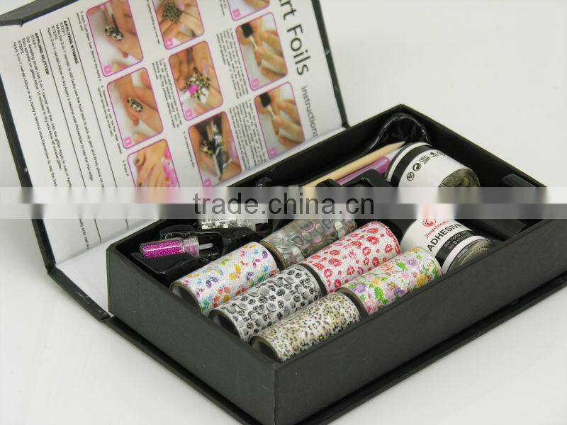 Nail art stamping kit, 3D nail art, Professional nail art kits,Nail polish, PRO nail art kit