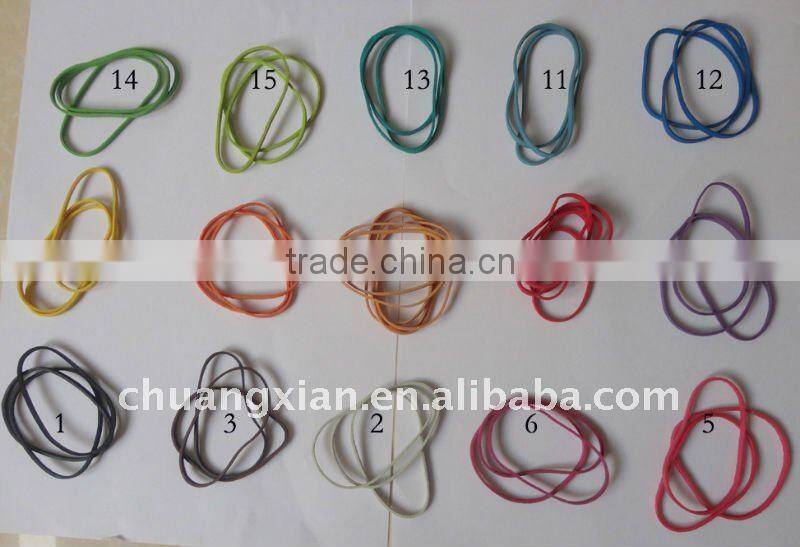 Natural color Rubber band,elastic band,silicone band
