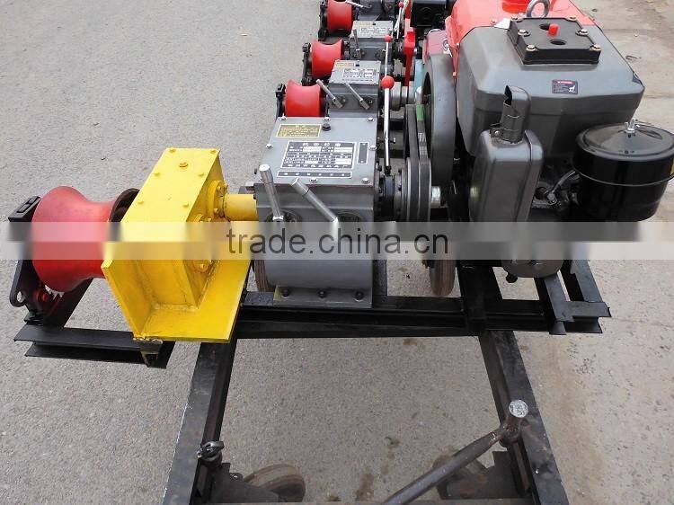 Cable winch with Roller, removable cable winding winch YT-5R