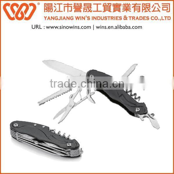 Stainless steel multi-function pocket knife