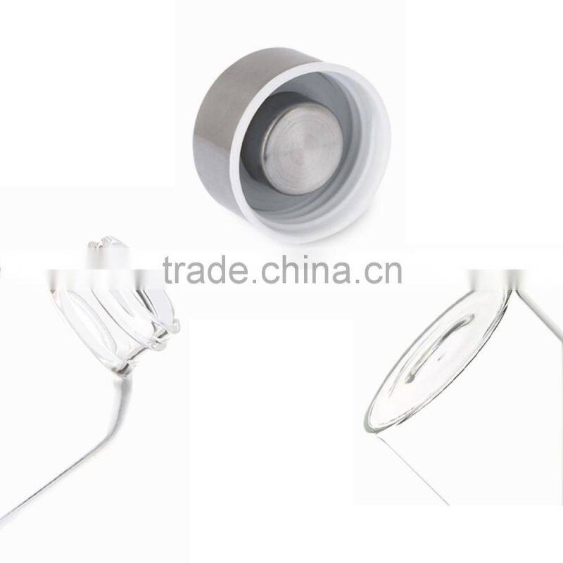 Hot Selling New Clear Glass Sport Water Bottle With Protective Bag 360ml/550ml Fruit Outdoor Bike Bottles Excellent Qualtiy