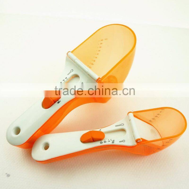 47061 Magnet Adjustable Plastic Kitchen Measuring Spoon