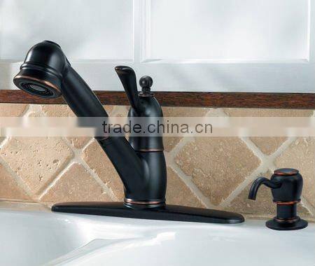 Dual Handle Pull-Down Kitchen Faucet