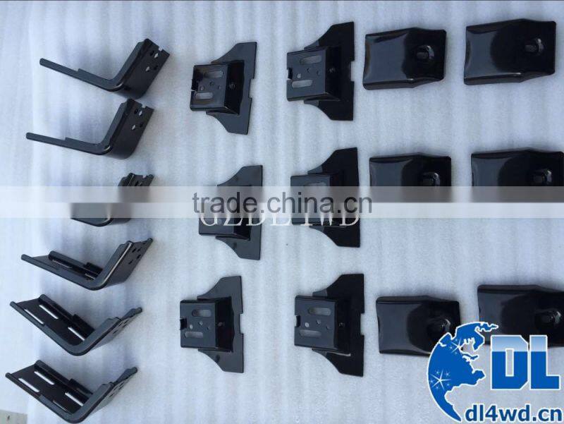 Heavy duty roof rack mounts 4wd car parts steel support mounting bracket for roof rack basket