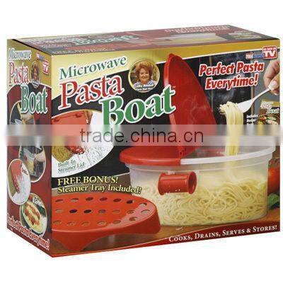 Best selling products convenient pretty colorful pasta plastic salad bowl