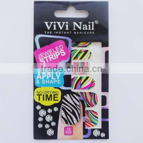 Vivi Nail Art Decal Sticker Patch Nail Polish Patch Nail Polish Strip Wrap