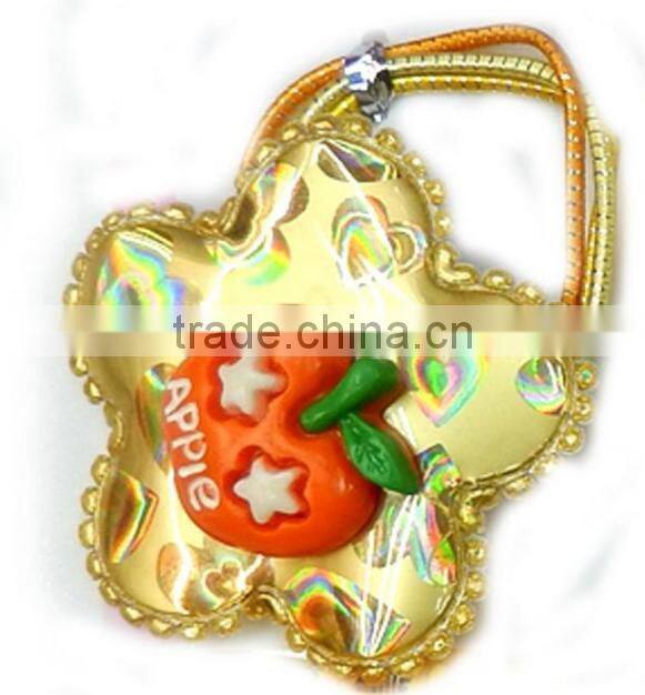 New product children's hair suit with elastic band hair clips