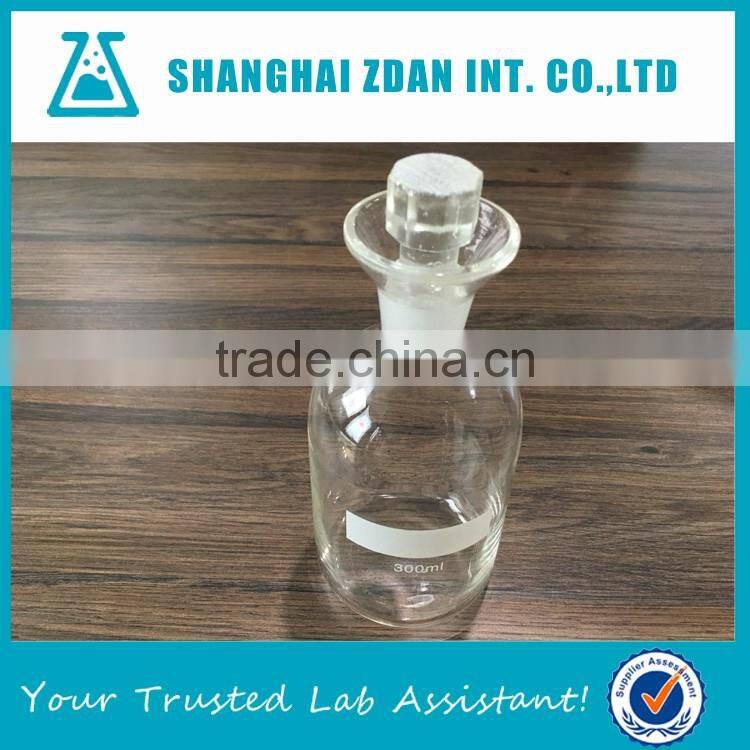 300ml Borosilicate glass BOD bottle with stopper