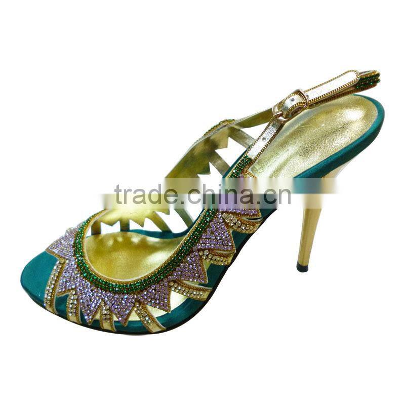 Ladies Pretty Party Dress Shoe for High Heel with Buying Agent