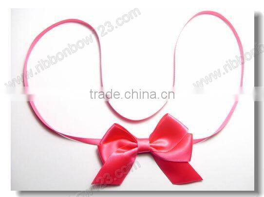 MSD Wholesales red ribbon bow for box packaging,Chocolate packaging
