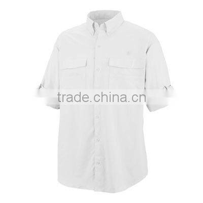 ZX OEM ODM wholesale fishing shirtscasual shirtWhite Long Sleeve Shirts