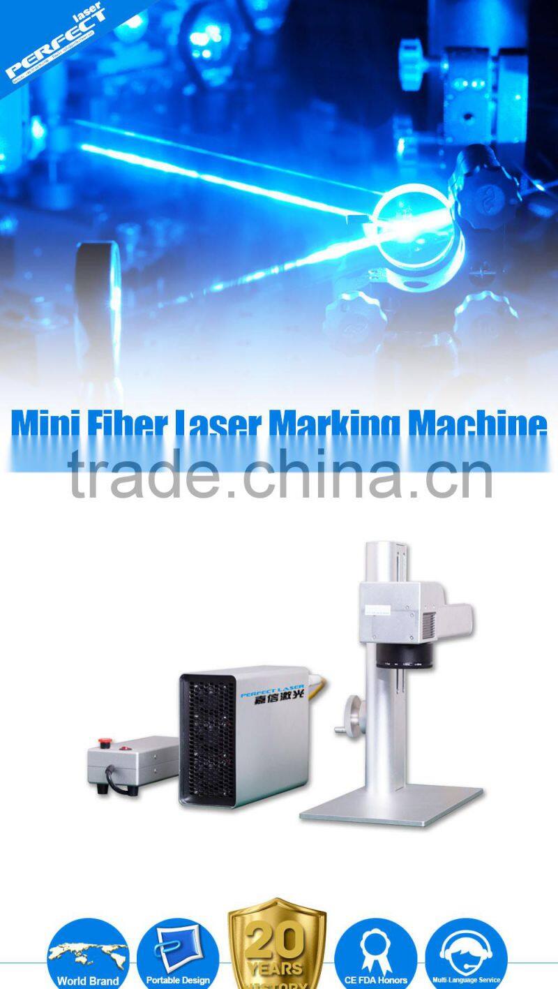 Laser Wire Marking Machine/ Metal Bell Fiber Laser Marking Machine
