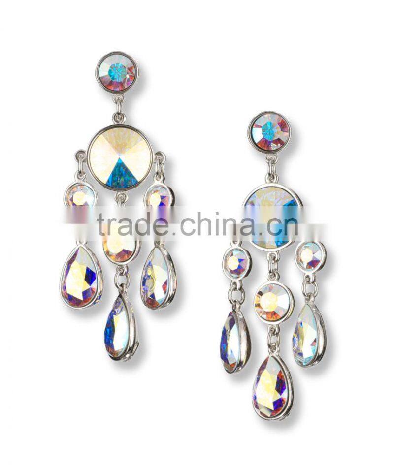 K9 crystal VM001 color drop point back glass stone jewelry stone