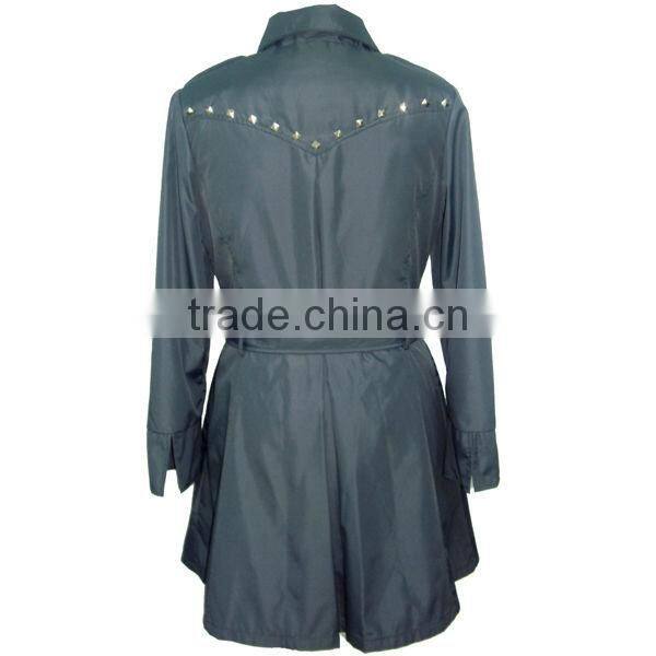 Ladies polyester coats and jackets,womens clothes 2013