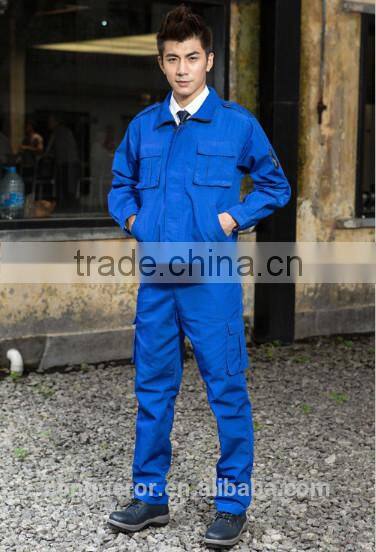 bespoke blue work wear work uniform, unfroms for factory