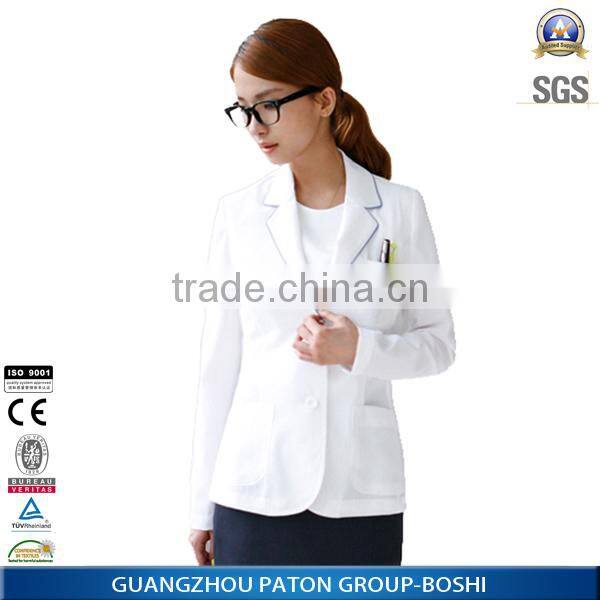 doctor coat lab coat 100% cotton white color doctor uniforms