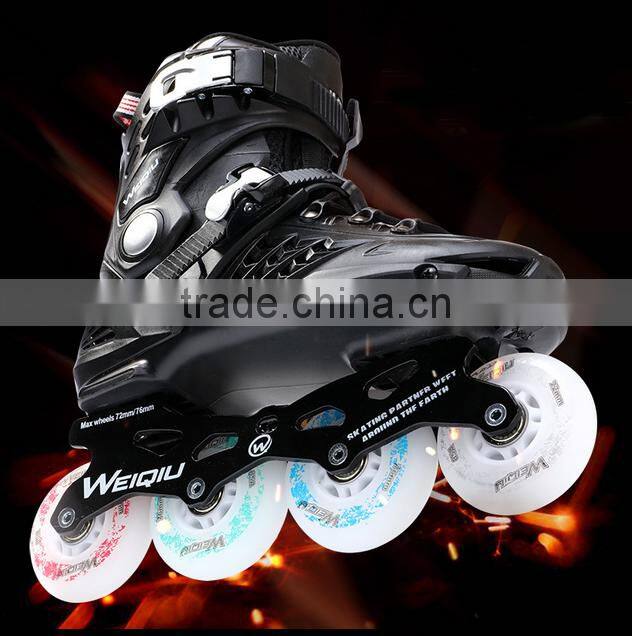 TPR light up inline roller shoes led skating shoes in India