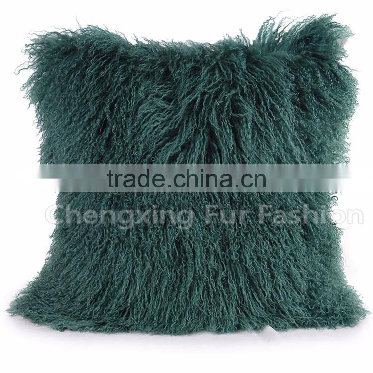 CX-D-04V Lamb Fur Pillow Cases Factory Fashion 100% Competitive Price Cheap Wholesale Pillow