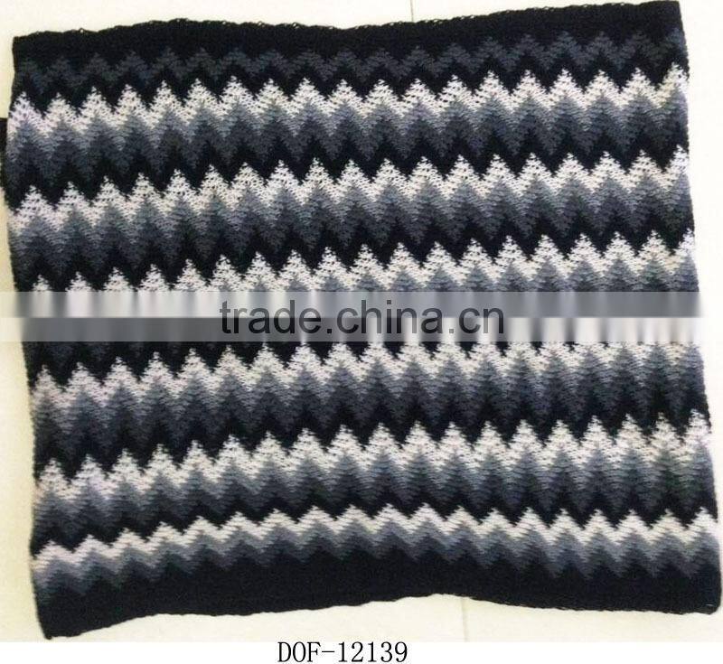 Fashion lady fantasy wave neck acrylic infinite hot scarf