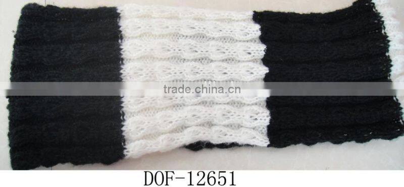 Fashion new knitted acrylic infinite wrap scarf