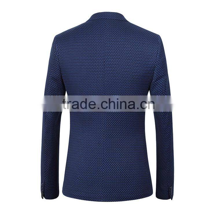 Fashion Design Mens Slim Fit 1 Button Suit Jacket Blazer For Sale